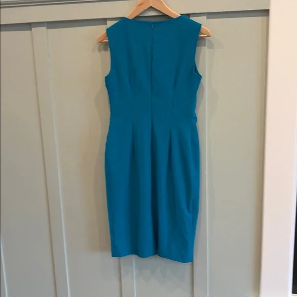 💙 Calvin Klein Starburst Sheath Dress – Women’s Size 2 ✨ - Picture 4 of 8
